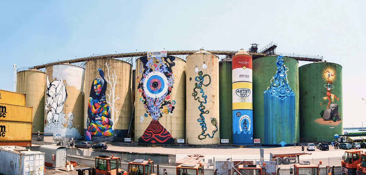 silos catania street art