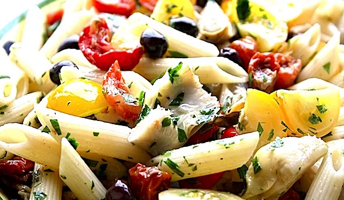 insalata di pasta capricciosa