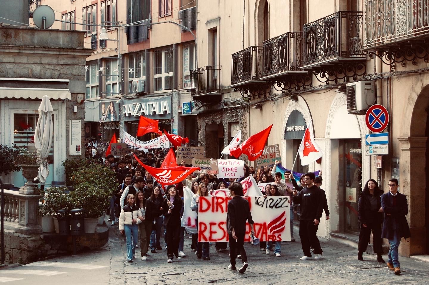 manifestazione studentesca