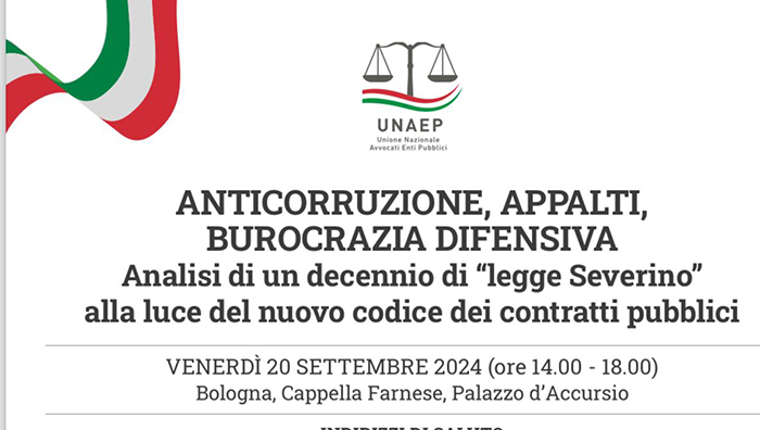 20240920 CONVEGNO UNAEP BOLOGNA LEGGE SEVERINO