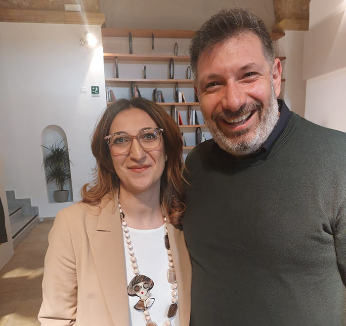 Carmela Petralia e Luca Gintili