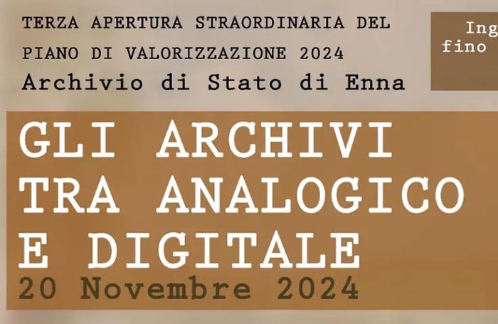 Gli archivi tra analogico e digitale