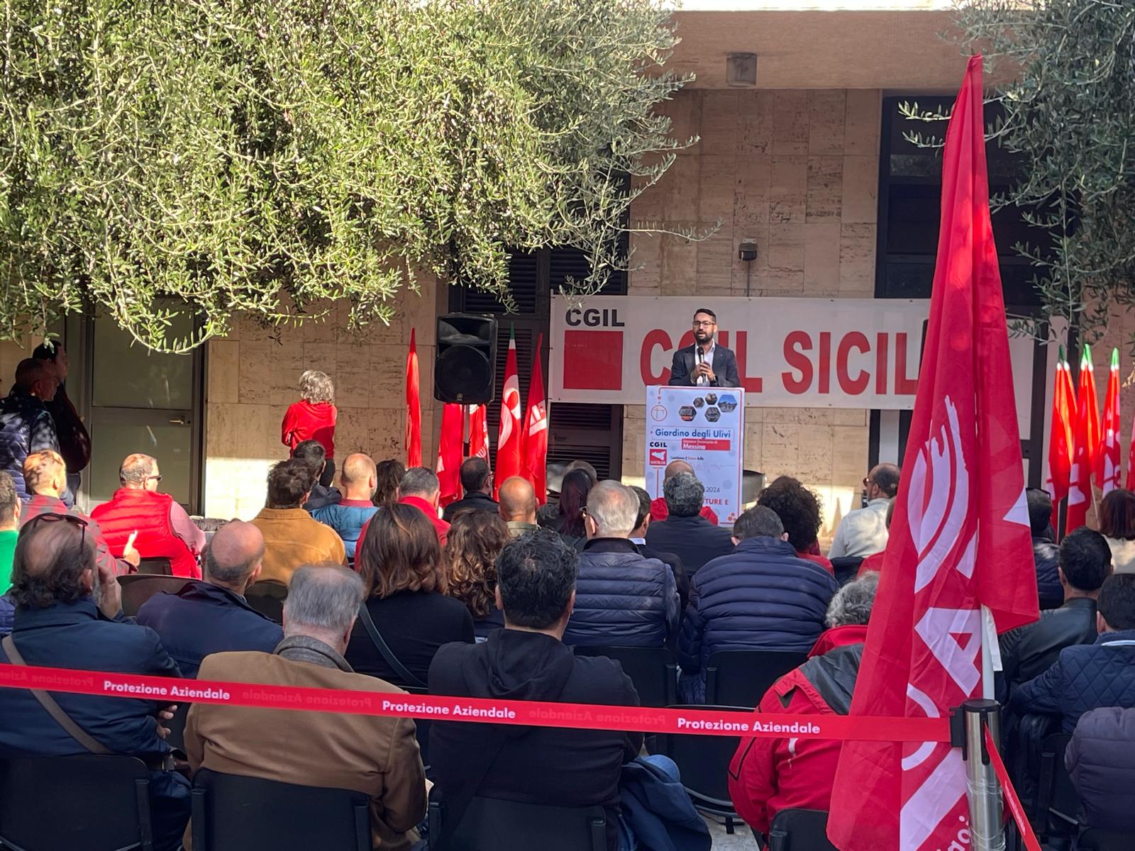 manifestazione cgil