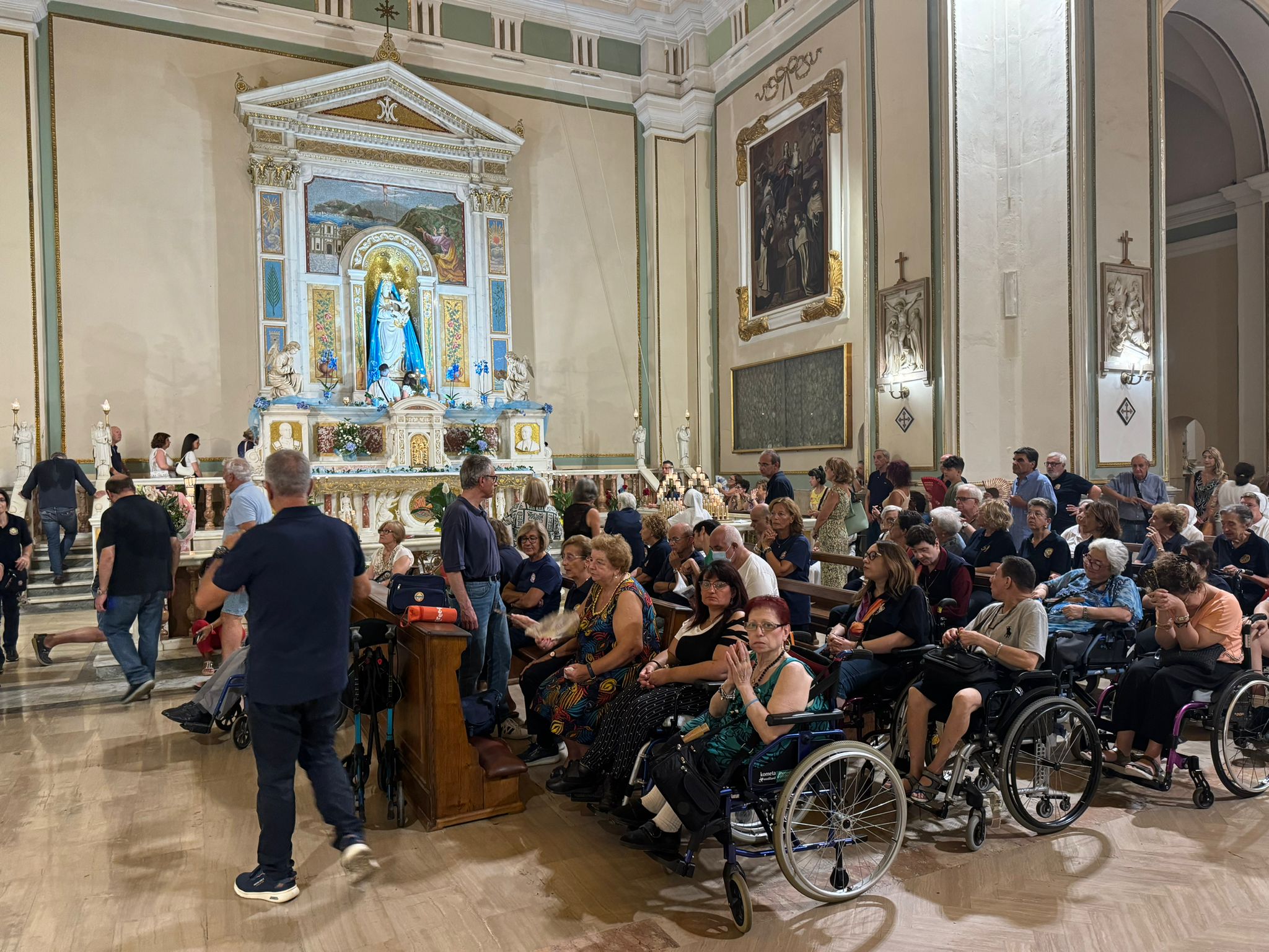 disabili in chiesa