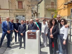 Inaugurazione Piazza Salvatore Notarrigo