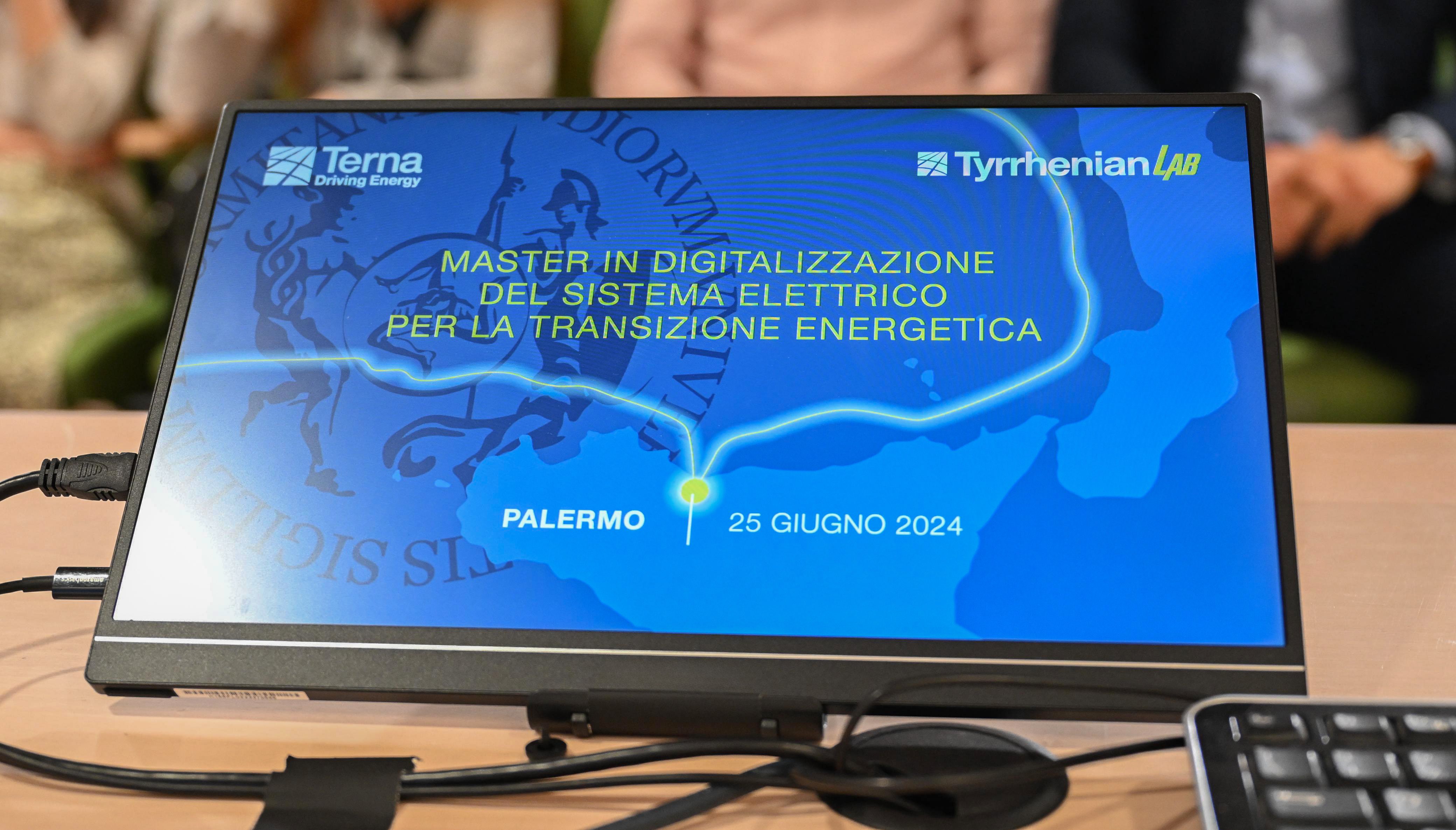 Presentation Day Master Tyrrhenian Lab Palermo Terna