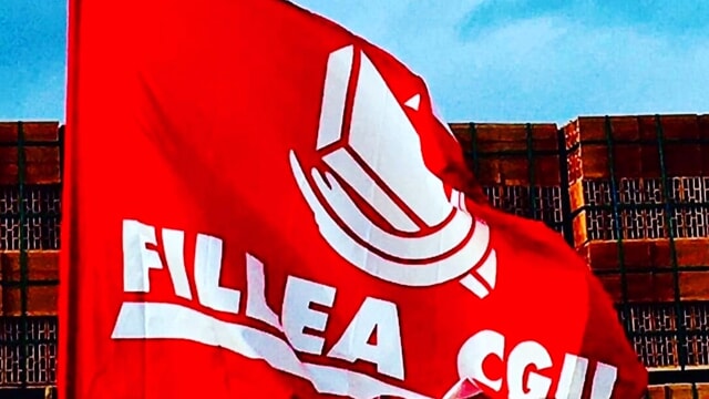 Fillea Cgil Calabria Bandiera al vento 2