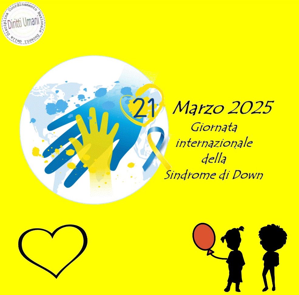 Locandina Giornata internazionale della sindrome di Down 2025