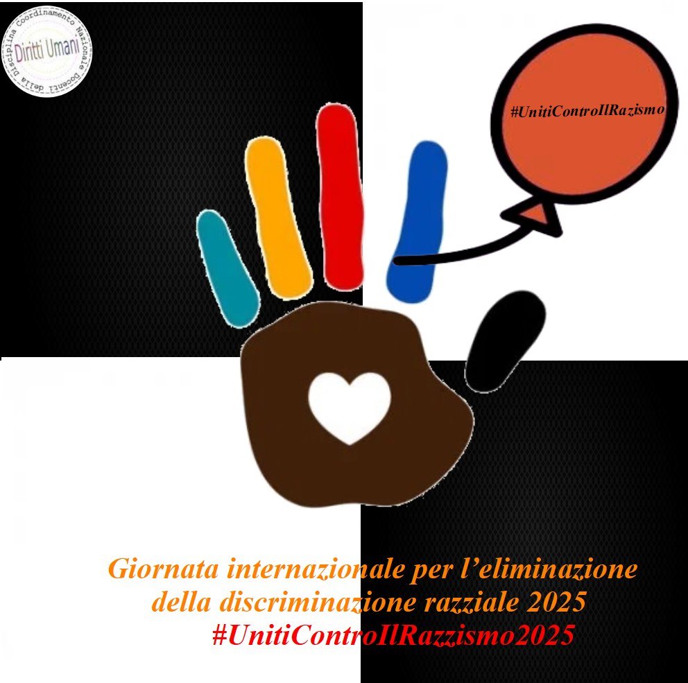 Locandina Giornata internazionale per leliminazione della discriminazione razziale 2025