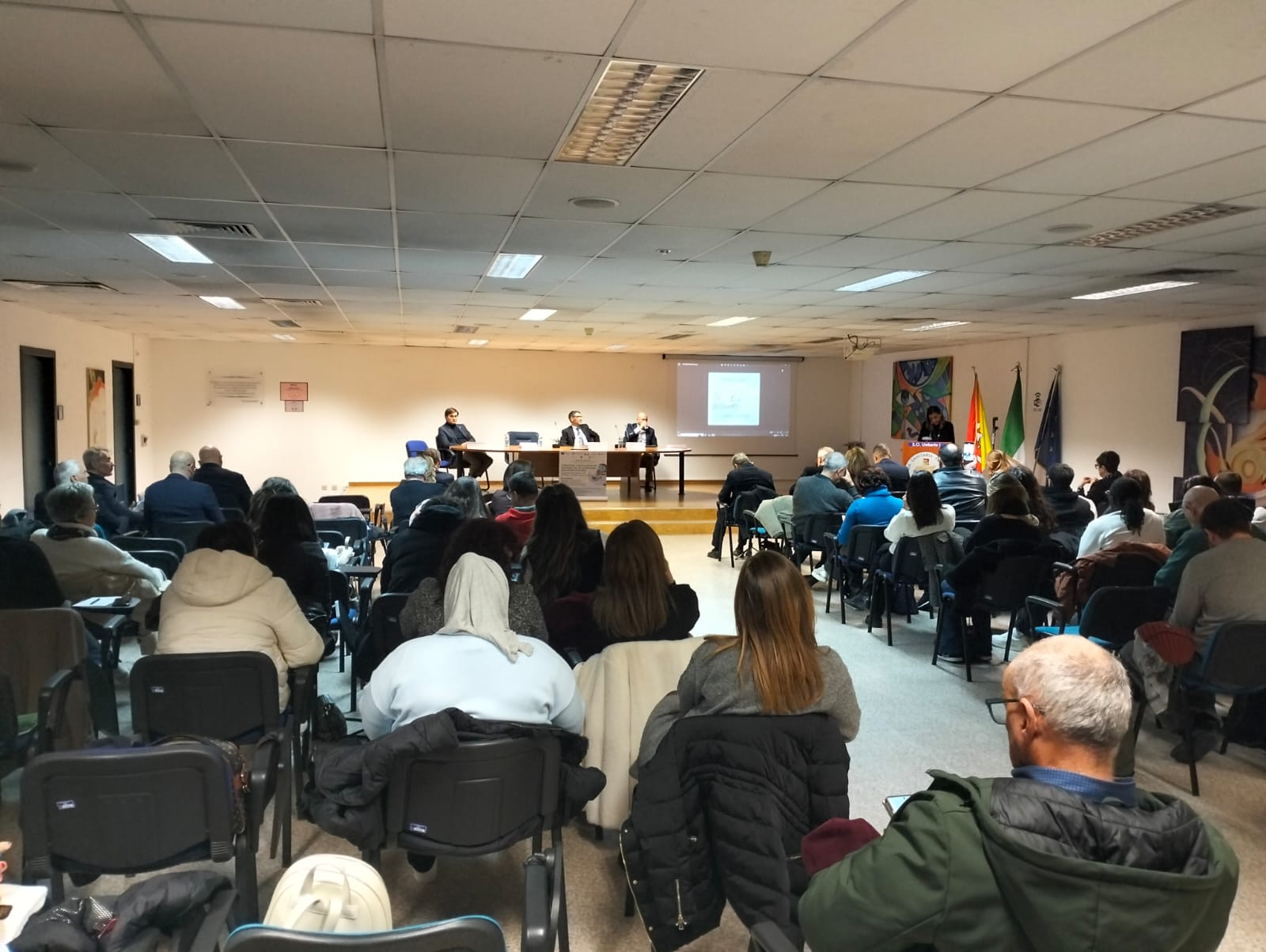 convegno con pubblico