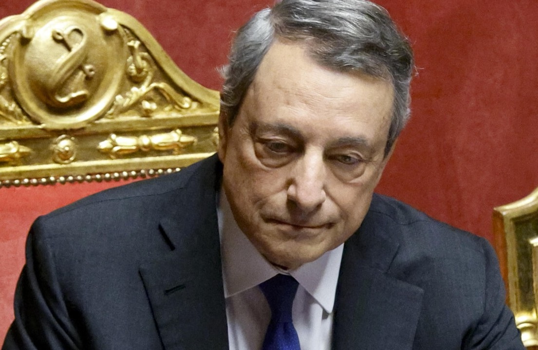 Mario Draghi Senato Ansa 2