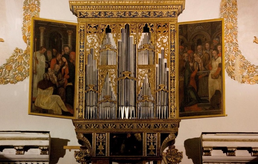 Organo cinquecentesco nella chiesa di san Francesco a Castelbuono