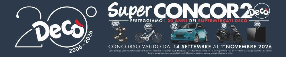 DEDALO 1000x200px DECO SUPER 11 21 SETTEMBRE
