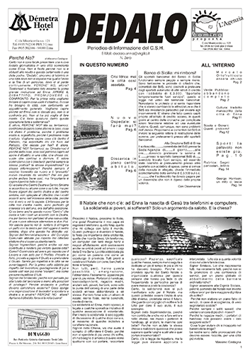 prima pagina dedalo