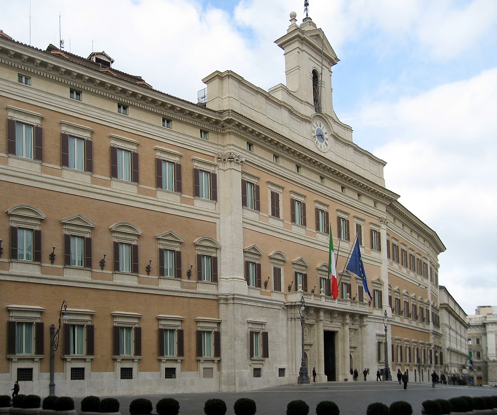 Palazzo Montecitorio Rom 2009