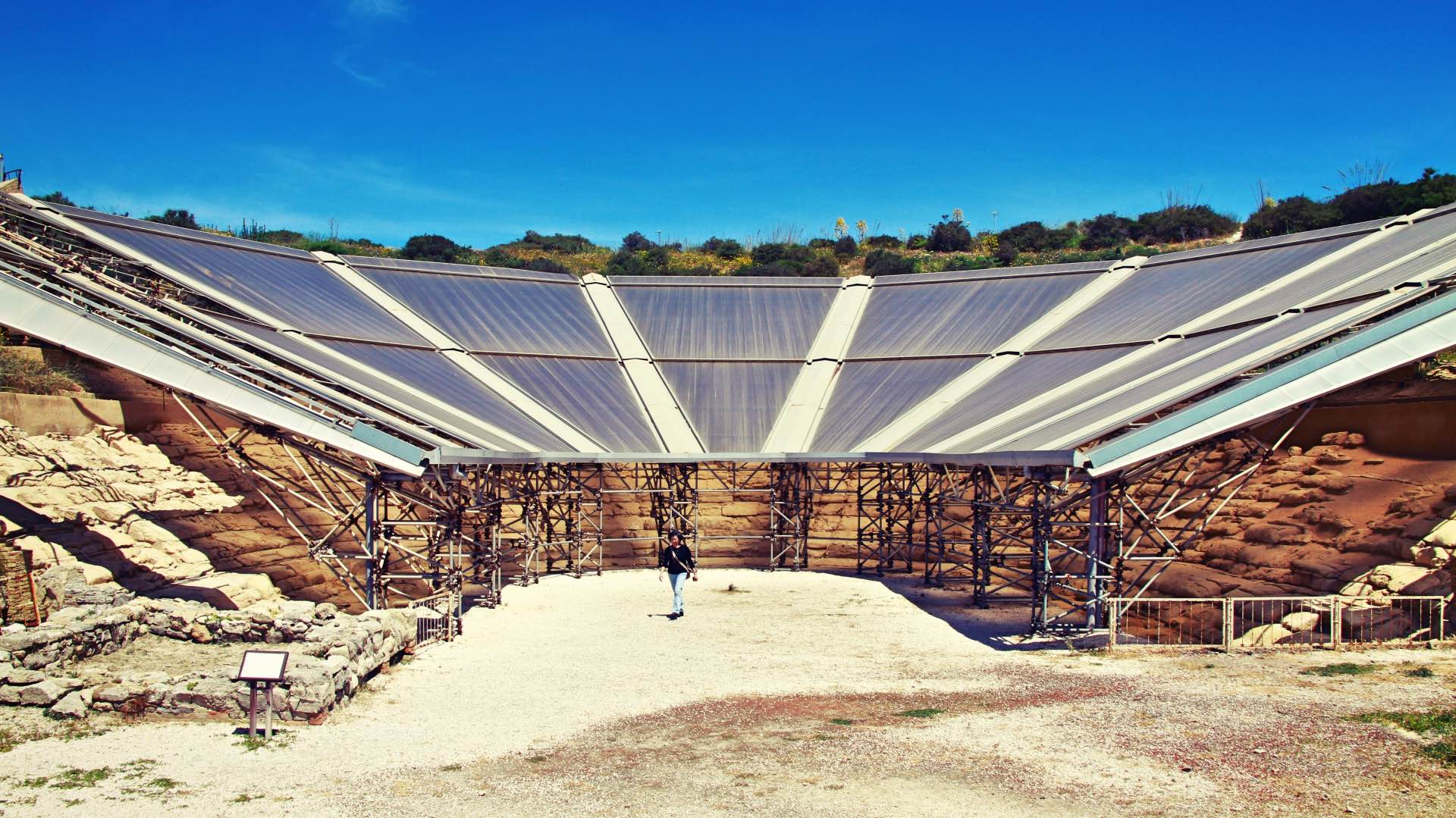 Il teatro greco di Eraclea Minoa