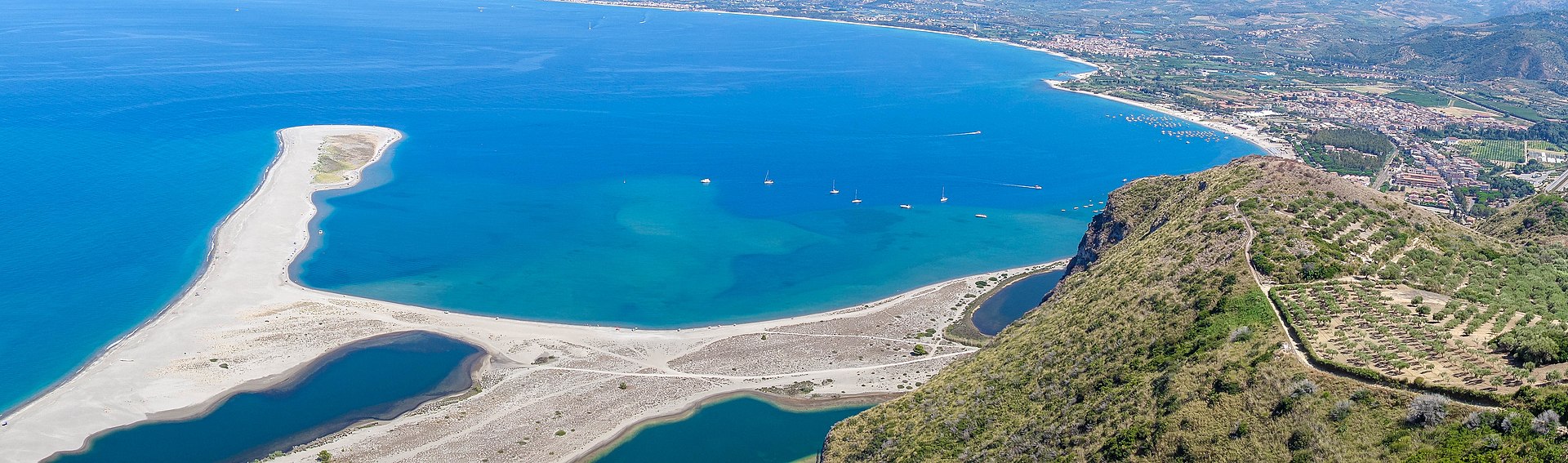 1920px Reserve of the Lakes of Marinello View from the New Sanctuary of the Madonna del Tindari 1598 Tindari Sicily Italy August 2018 DR 48531430936