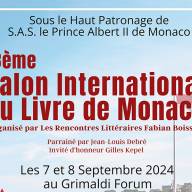 Enzo Barnabà al Salon International du Livre di Monaco il 7 e 8 settembre