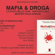 Cinisi (PA) - “Mafia & Droga. Lo stato delle cose - Rapporto 2024”