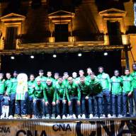 Calcio -  Festa in Piazza Umberto per la presentazione dell' l'Enna calcio