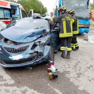 Enna – Incidente stradale allo Svincolo di Mulinello: 2 feriti trasportati ad Enna