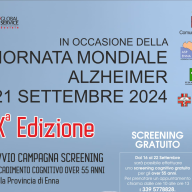 Decima Edizione della Campagna di Screening per il Decadimento Cognitivo negli Over 55 in Provincia di Enna