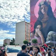 Palermo - Inaugurato allo Sperone il murale 