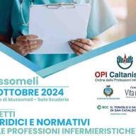 Convegno su Aspetti Giuridici e Normativi delle Professioni Infermieristiche a Mussomeli