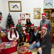 Natale di Solidarietà: Babbo Natale in Visita all'Associazione La Tenda