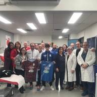 Atleti del Lagoreal di Pergusa testimonial per la donazione di sangue e plasma