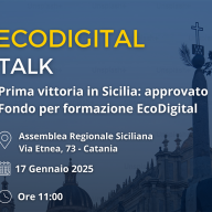 Ecodigital Talk: Sicilia approva il Fondo per la Formazione Ecodigital